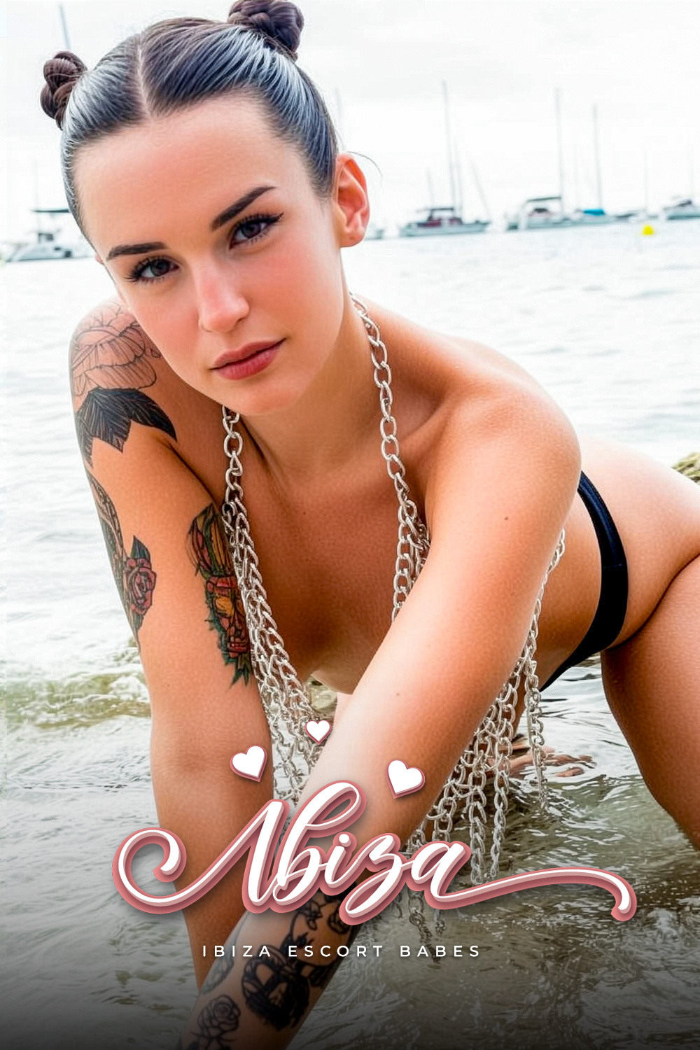 Cute Melina Petite escort Ibiza Tattooed
