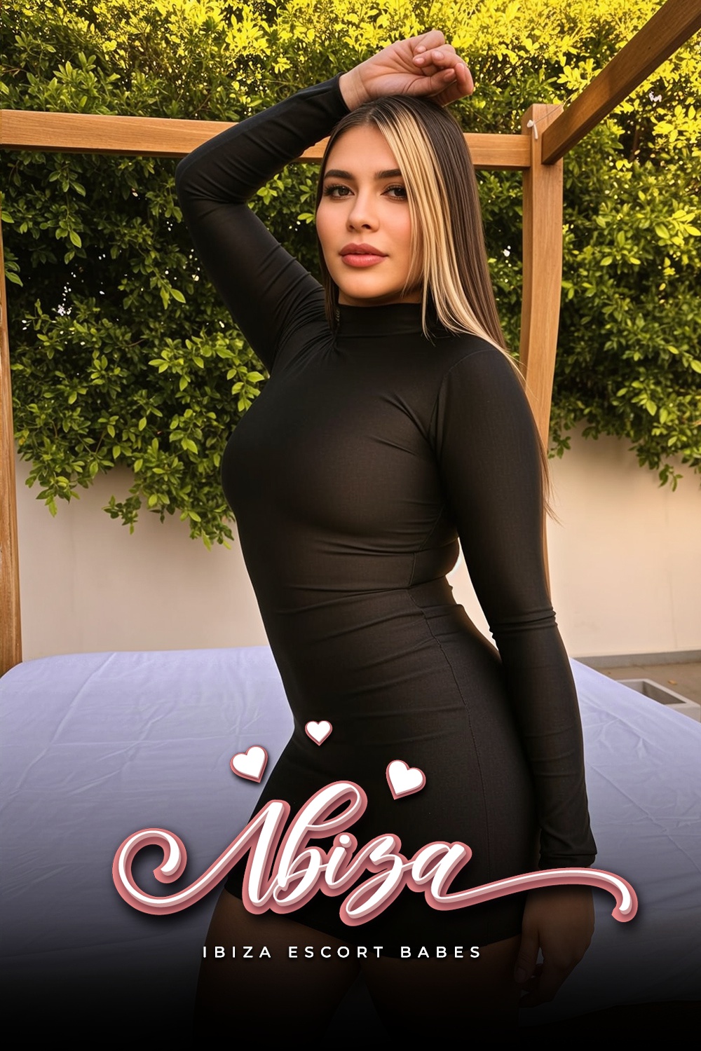 Brunette Ibiza Escort Melisa with Warm Brown Eyes in Playa d'en Bossa